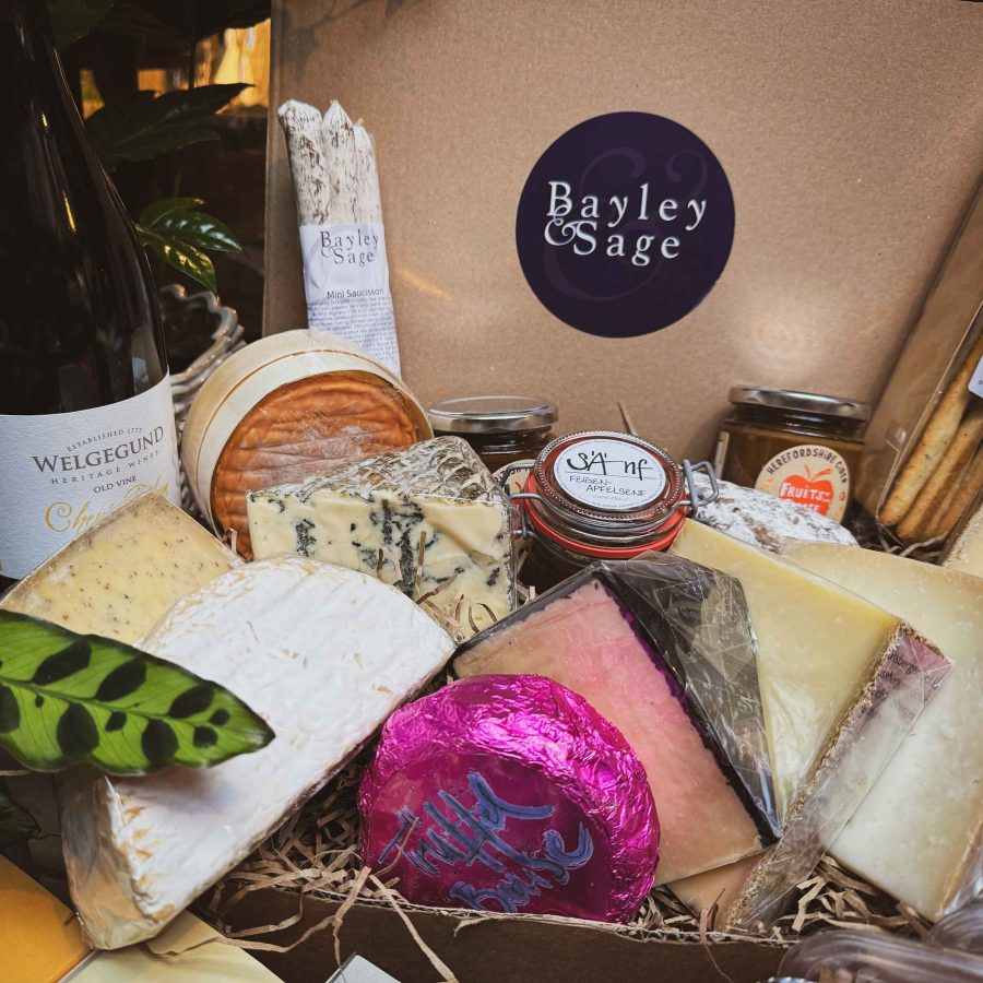 Savour the world’s finest with Bayley & Sage’s Cheese Lovers Hampers, a curated selection for the discerning cheese connoisseur.
