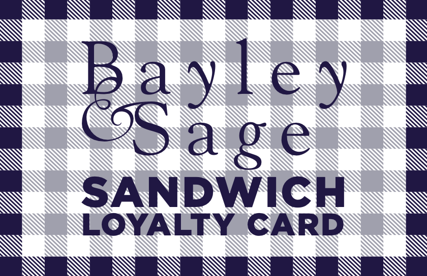sandwich loyalty card