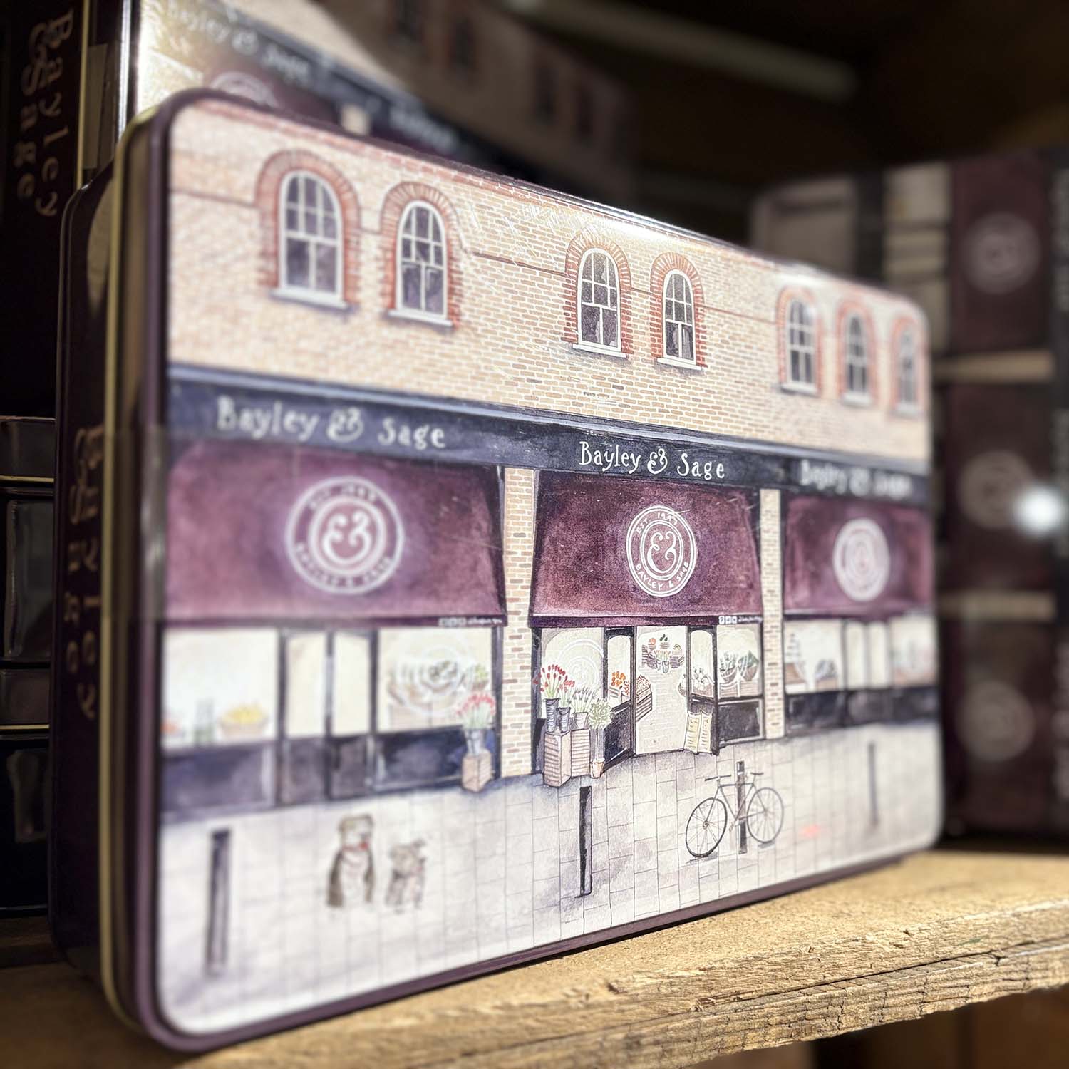 Bayley & Sage Biscuit Tins 