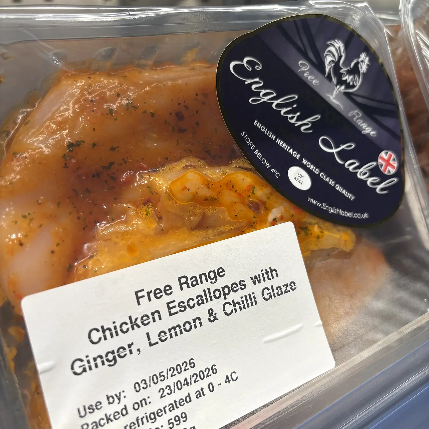 Adlington Ginger & Chilli Chicken Escalopes