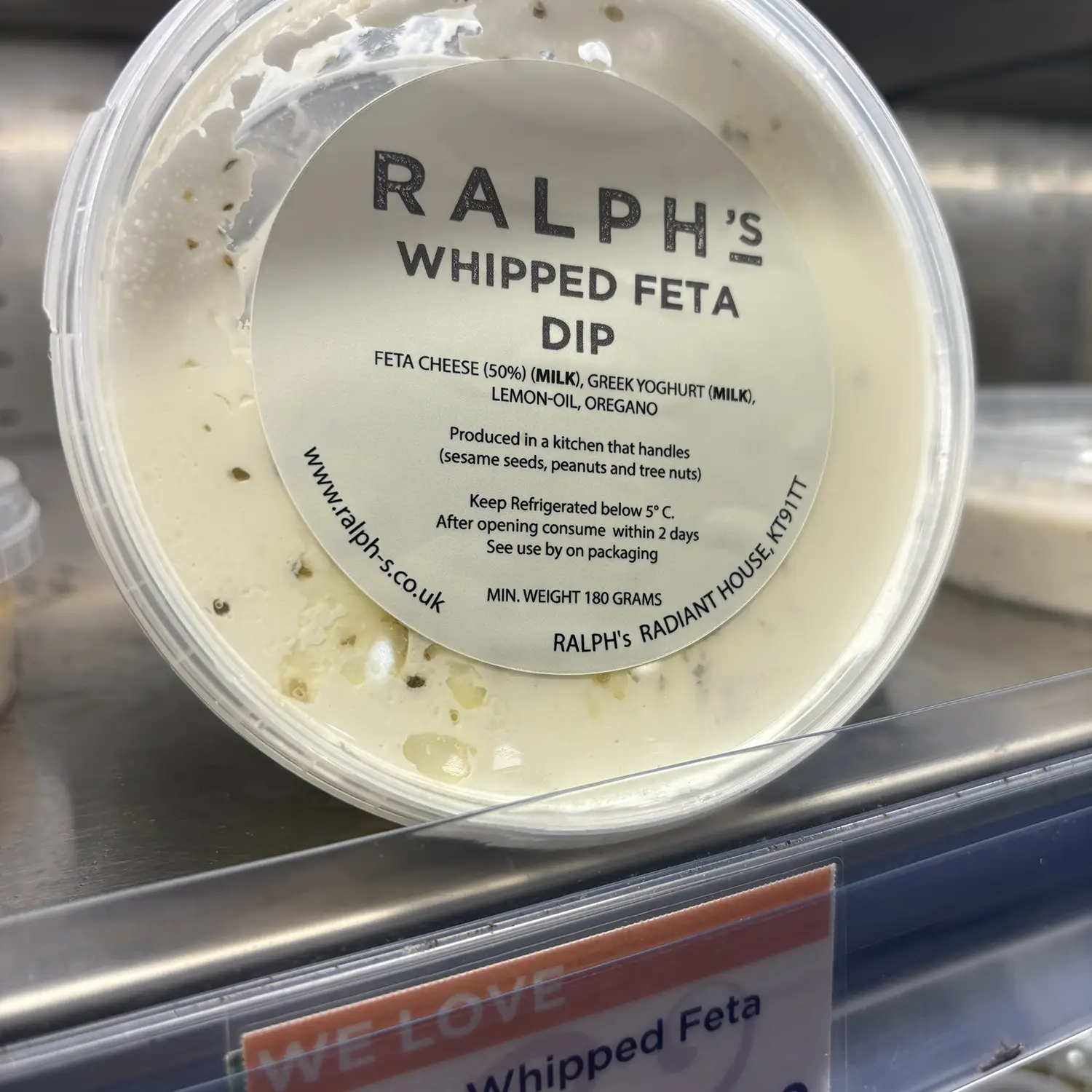 Ralph's Whipped Feta Dip