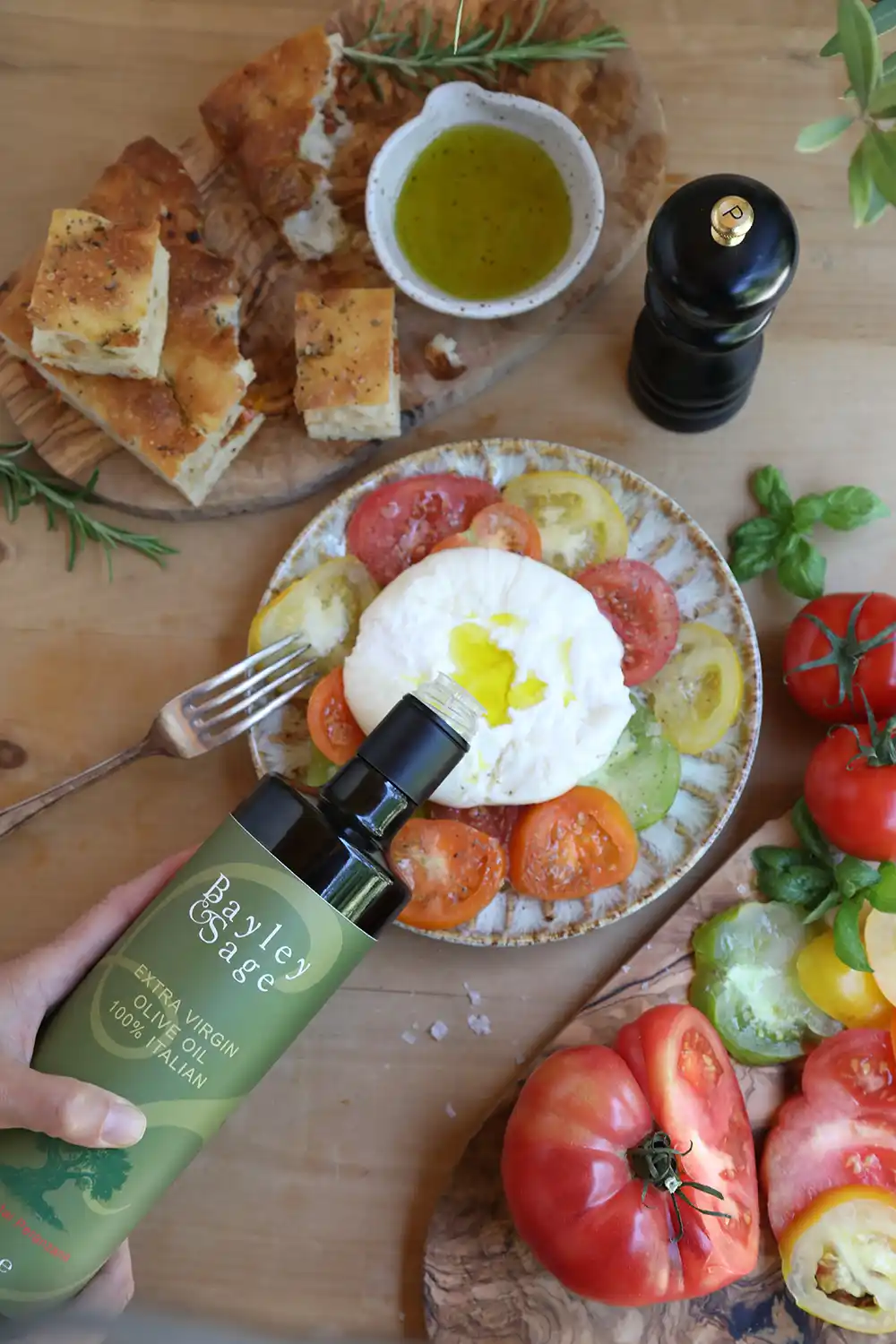 Burrata & Tomatoes