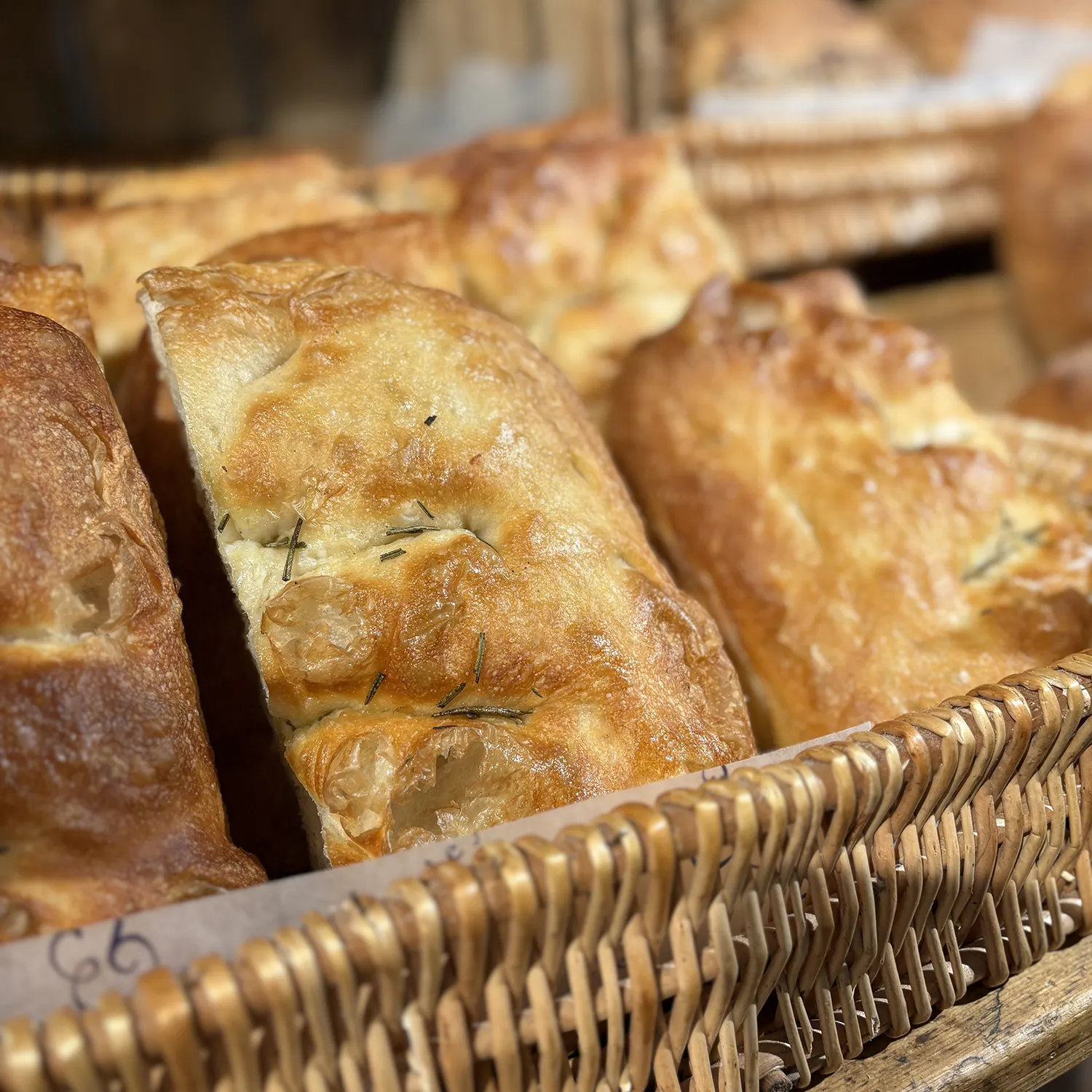 Layers Bakery Rosemary Focaccia
