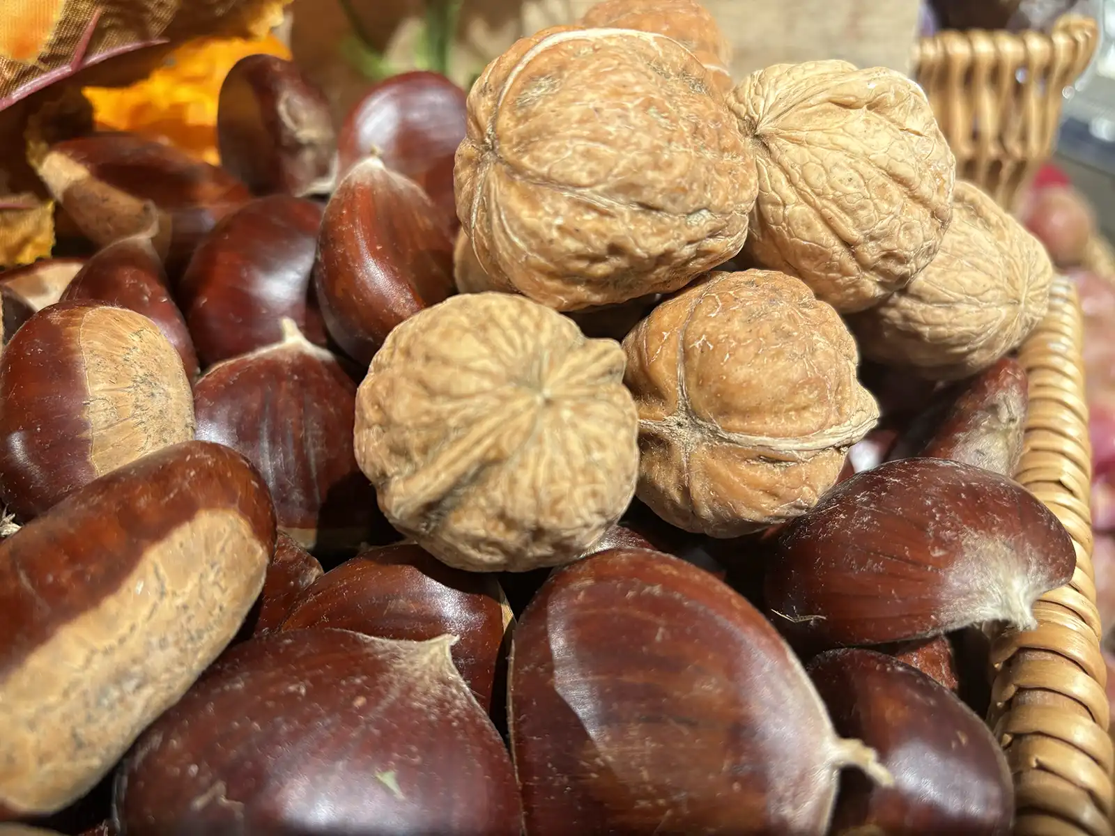 French Chestnuts and Walnuts
